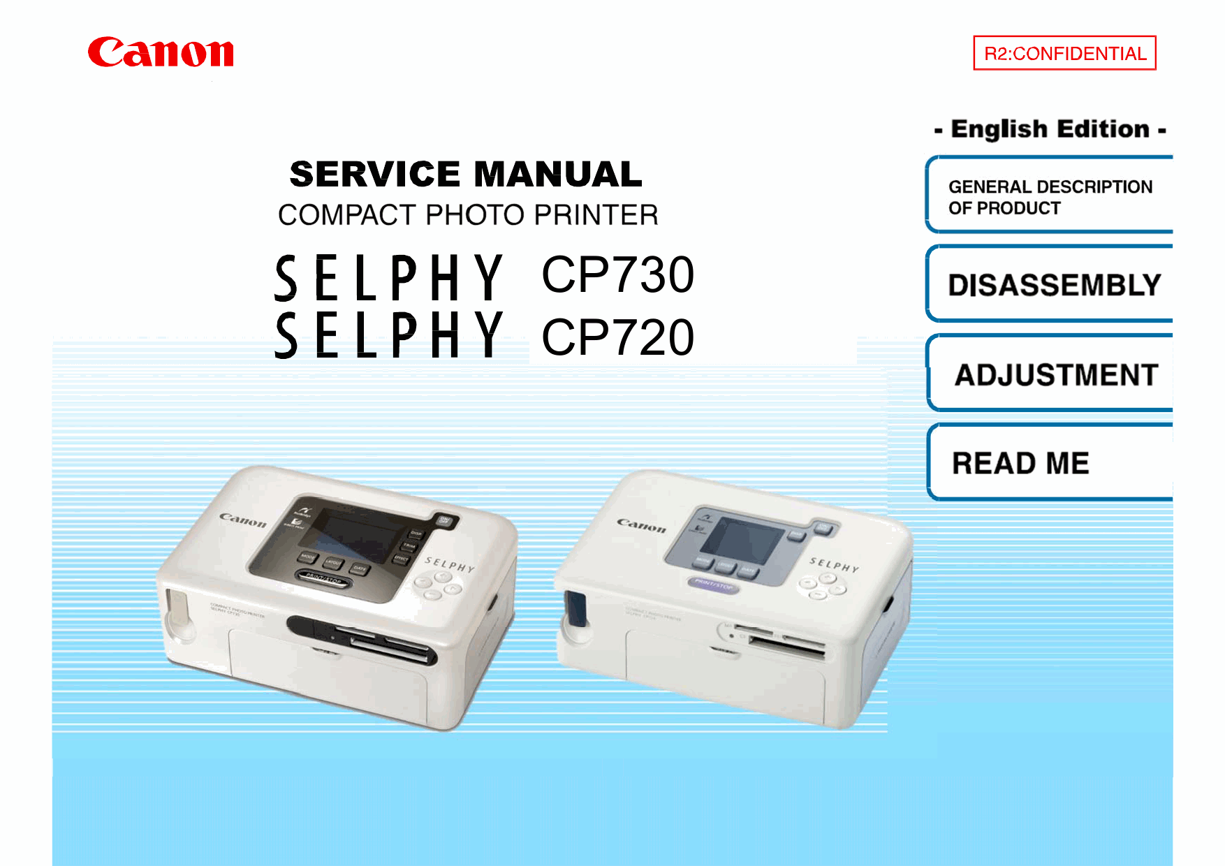 Canon SELPHY CP730 CP720 Service Manual-1